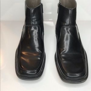 Calvin Klein dress high top shoes